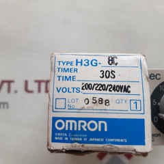 Omron h3g-8c timer 200/220/240vac