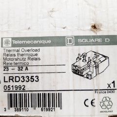 Telemecanique Lrd33 Thermal Overload Relay 23-32 A 690V