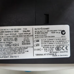 Siemens 3uf5041-3bj10-1 base unit