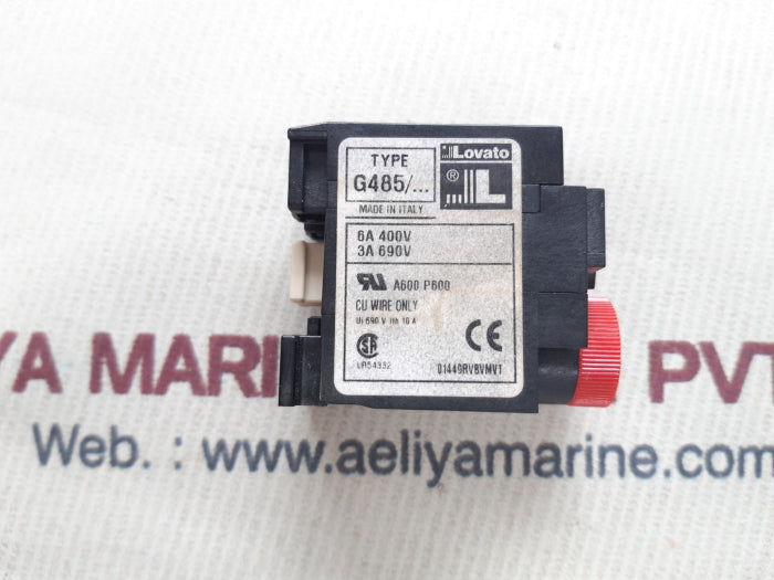 Lovato g485 timer block 11g485 30