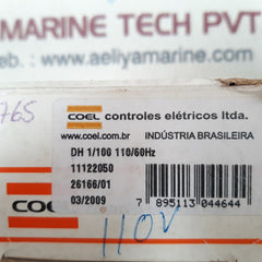 Coel dh 1/100 110/60hz hour meter 11122050