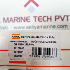 Coel dh 1/100 220/60hz hour meter