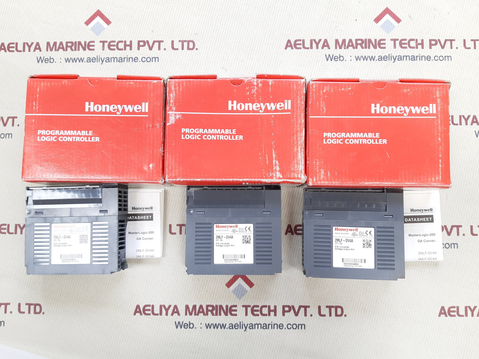 Honeywell 2mlf-dv4a analog output module
