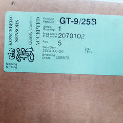 Kongsberg gt-9/25bar pressure transducer