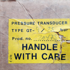 Kongsberg gt-9/25bar pressure transducer