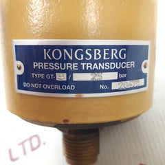 Kongsberg gt-9/25bar pressure transducer
