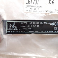 Ifm electronic igt207 inductive proximity switch