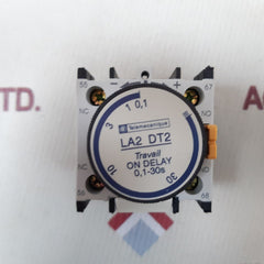 Telemecanique la2 dt2 time delay block 0.1-30s