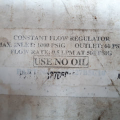 Sa5396 constant flow regulator 127b5c10