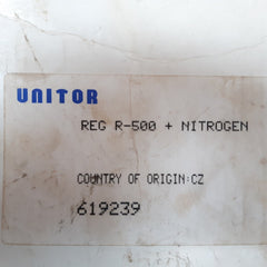 Unitor 619239 regulators r 500 plus