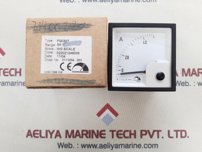 Fq0307 ampeter meter 0-40
