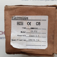 Electrovision cp-t72 ammeter meter