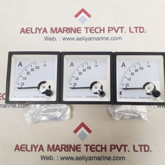 Electrovision cp-t72 ammeter meter 0-100-200