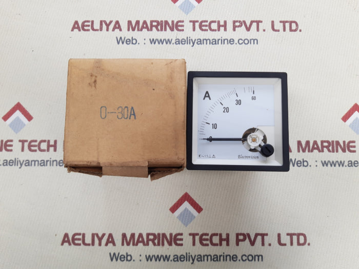 Electrovision ammeter meter 0-60
