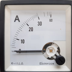 Electrovision ammeter meter 0-60