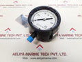 Ashcroft duragauge aisi 316 socket gauge 0-35 psi, 0-2.5 kg/cm2