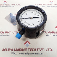 Ashcroft duragauge aisi 316 socket gauge 0-35 psi, 0-2.5 kg/cm2