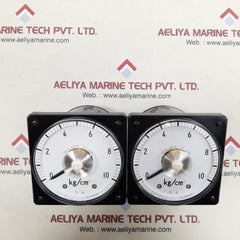 Toyo keiki dvf-11 panel meter 0-10 kg/cm2
