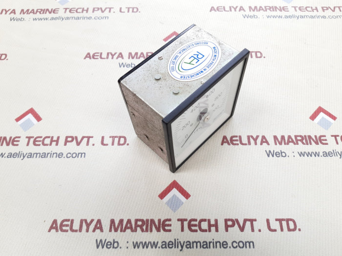 Record 0-1000 rev/min analogue meter