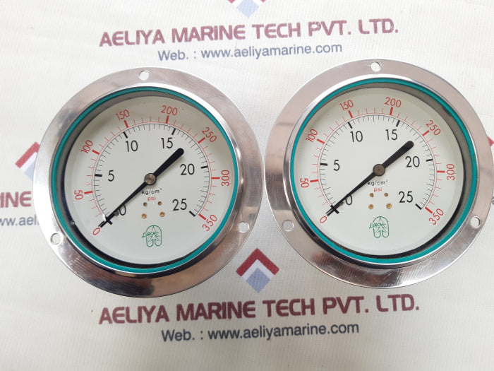 Birch 0-25 kg/cm2,0-350 psi compound gauge
