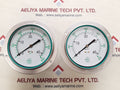 Birch 0-40 kg/cm2,0-600 psi coumpound gauge
