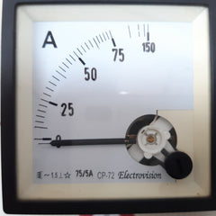 Electrovision cp-72 ammeter meter 0- 150