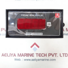 Akshtronica erd 48 engine rpm display