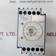 Siemens 7pu4040-3an20 on delay timer