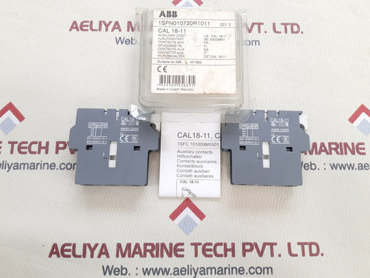Lot Of 2X Abb 1Sfn010720R1011 Auxiliary Contact Switch 690V