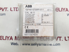 Lot Of 2X Abb 1Sfn010720R1011 Auxiliary Contact Switch 690V