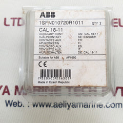 Lot of 2X ABB 1sfn010720r1011 Auxiliary Contact Switch