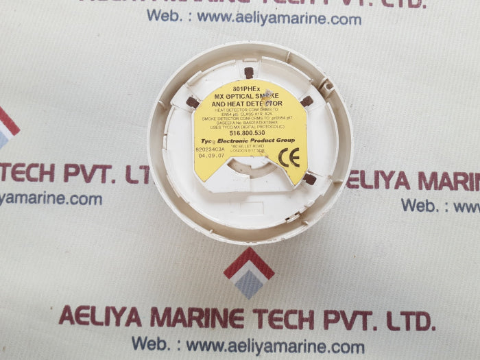 Tyco 801phex mx optical smoke and heat detector 516.800.530