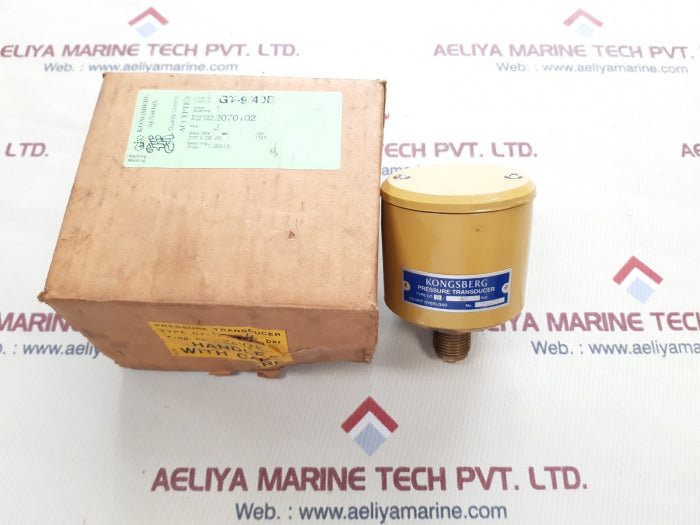 Kongsberg gt-9/40bar pressure transducer