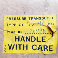 Kongsberg gt-9/40bar pressure transducer