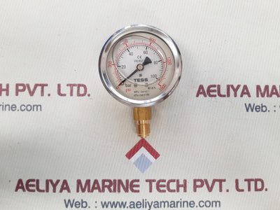 Tess en 837.1 glycerin fill pressure gauge 0-1500psi