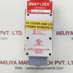 Namco ea 700-55102 snap-lock limit switch