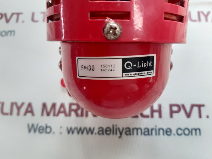 Q-light sm30 dc24v motor siren