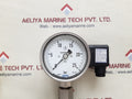 Wika pgt23.100 flange diaphragm with gauge 0 to 25 bar