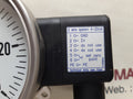 Wika pgt23.100 flange diaphragm with gauge 0 to 25 bar