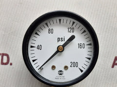 Usg u.s.gauge 0-200 psi