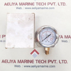 En 837-1 Glycerine Oil Filled Pressure Gauge Cl.1.6 0-6Bar 0-86Psi