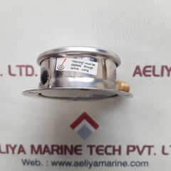 En 837-1 Glycerine Oil Filled Pressure Gauge Cl.1.6 0-6Bar 0-86Psi