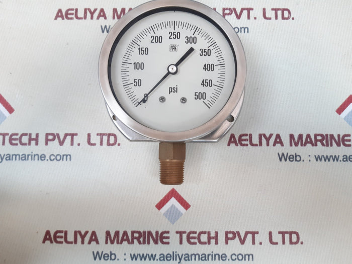 Nuova fima pressure gauge 0-500 psi