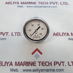 Nuova fima en 837-1 pressure gauge 0-100bar