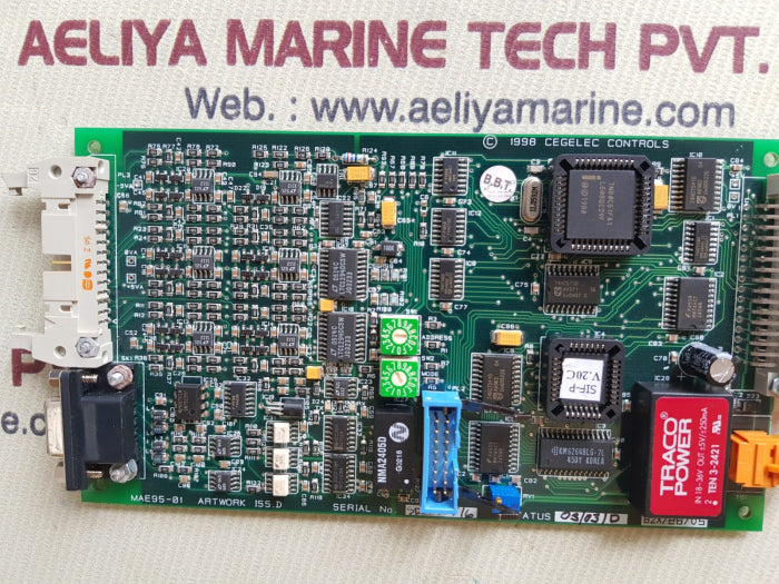 Cegelec Mae95-01 Printed Circuit Board