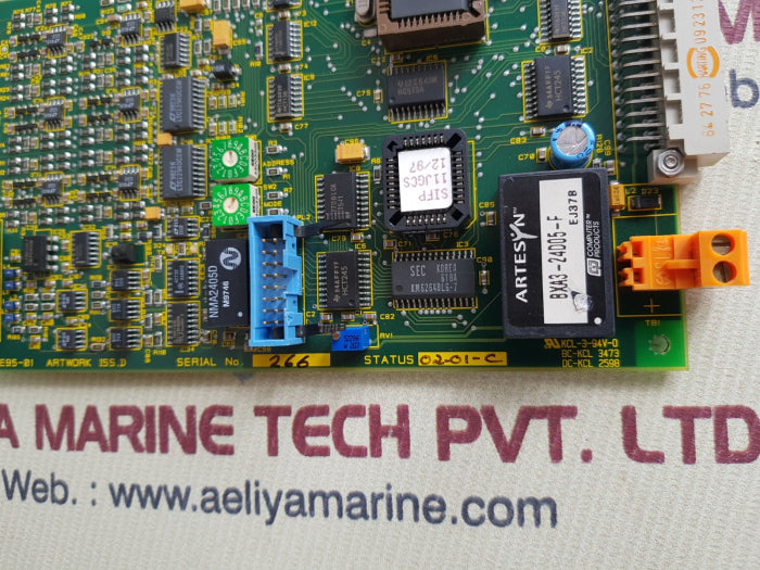 Cegelec mae95-01 pcb card kcl-3-94v-0