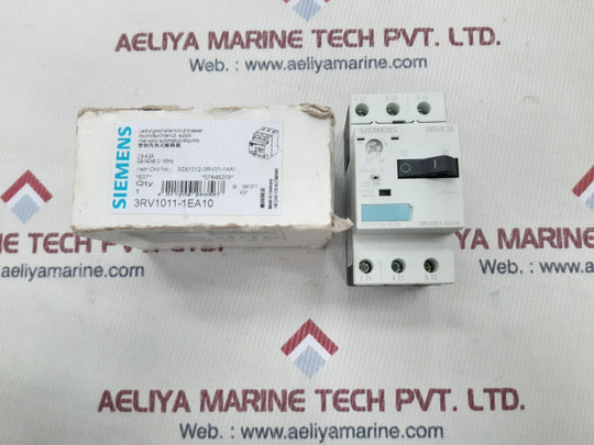 Siemens sirius 3r manual motor starter 3rv1011-1ea10