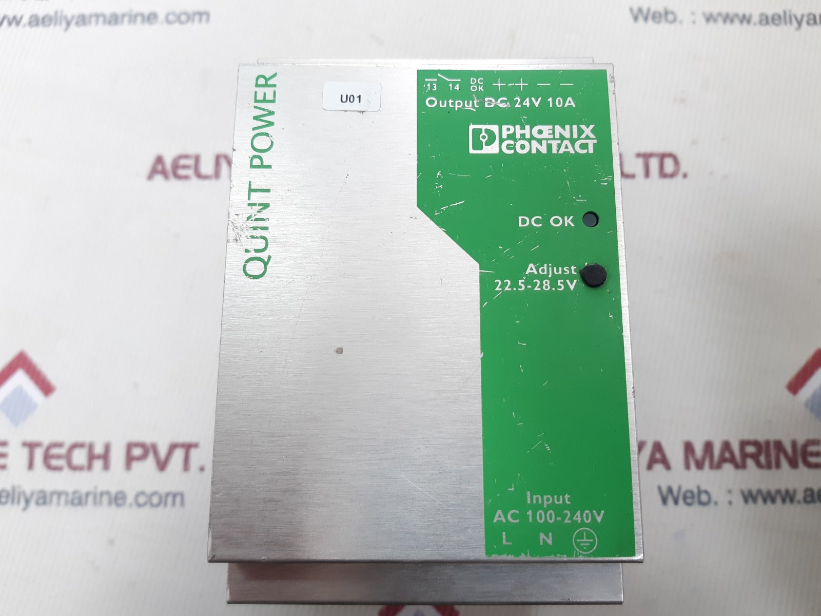Phoenix Contact Quint-ps-100-240Ac/24Dc/10 Power Supply Unit 22.5-28.5V