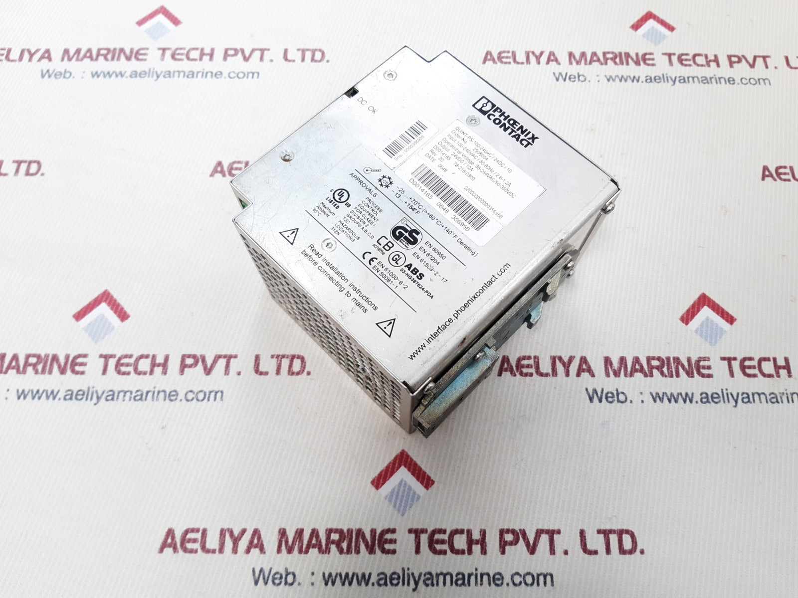 Phoenix Contact Quint-ps-100-240Ac/24Dc/10 Power Supply Unit 22.5-28.5V
