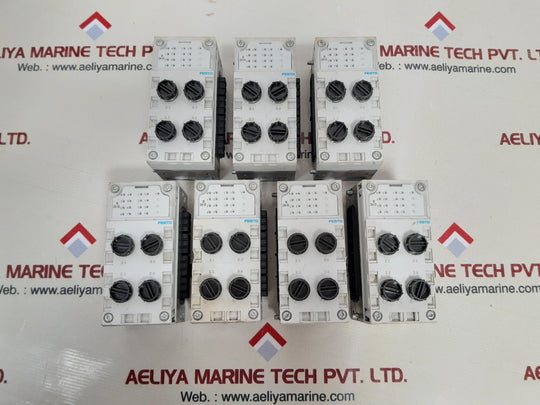 Festo Cpx-m-ge-ev Interlocking Block Cpx-ab-4-m12X2- 5P-r-m3